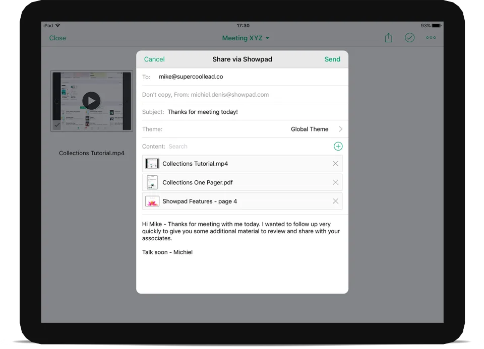Showpad — Screenshots 1