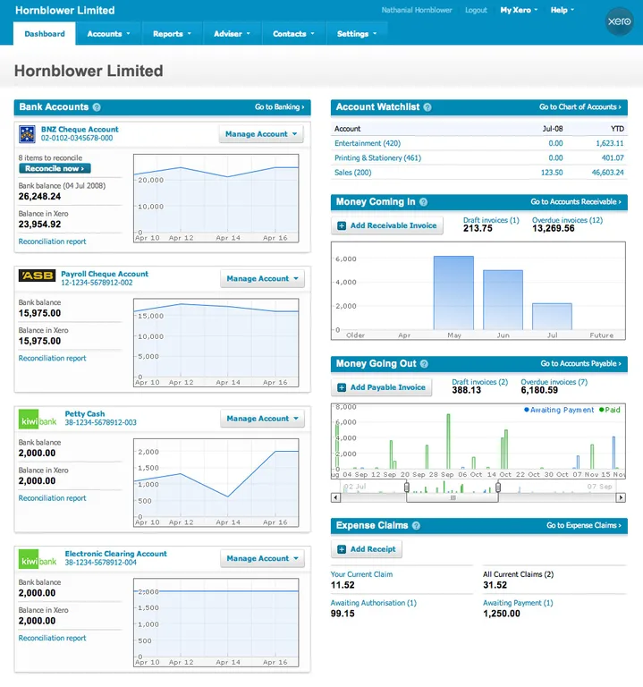 Xero — Screenshots 2