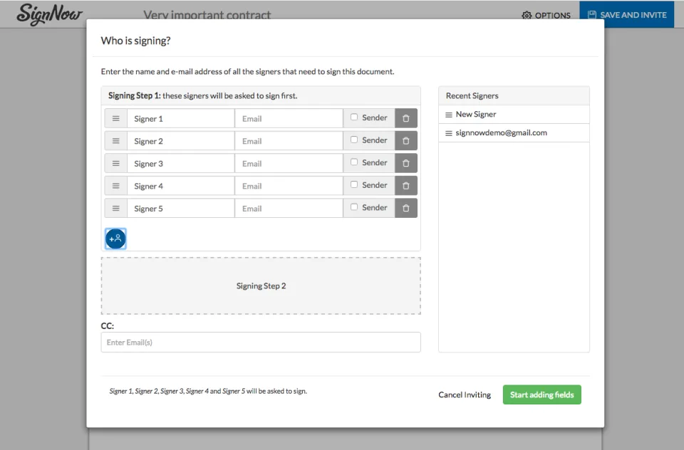 SignNow — Screenshots 3