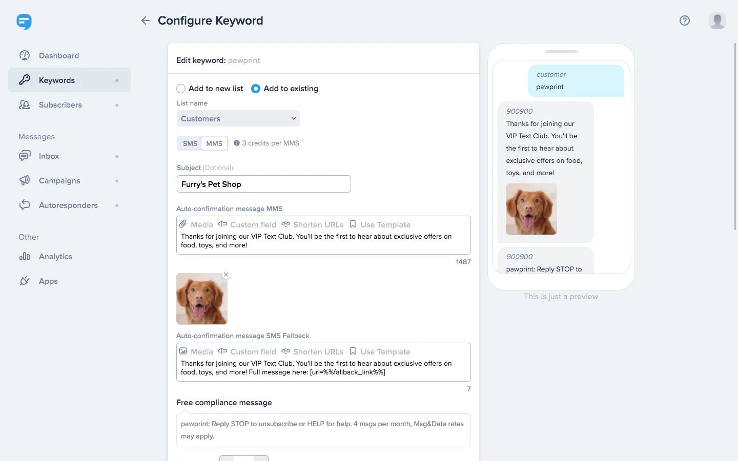 SimpleTexting — Screenshots 5