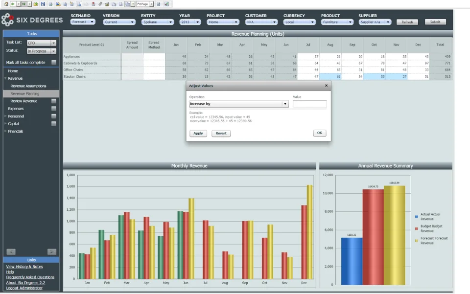 Six Degrees Planning — Screenshots 1