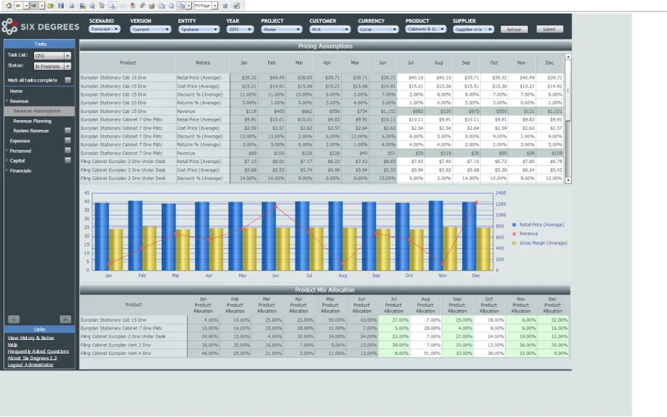 Six Degrees Planning — Screenshots 2