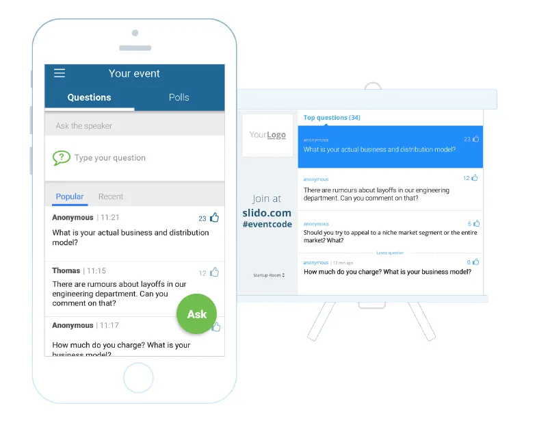 Slido — Screenshots 1