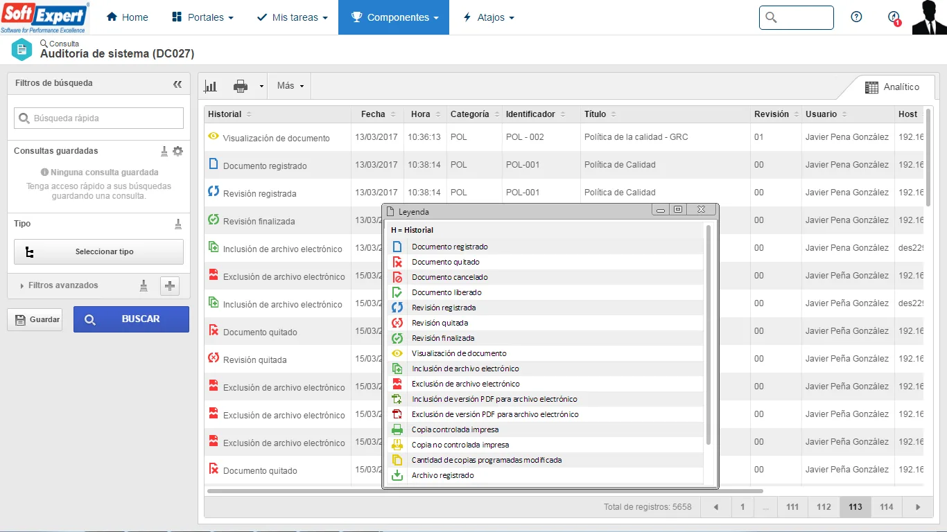 SoftExpert ECM — Screenshots 5