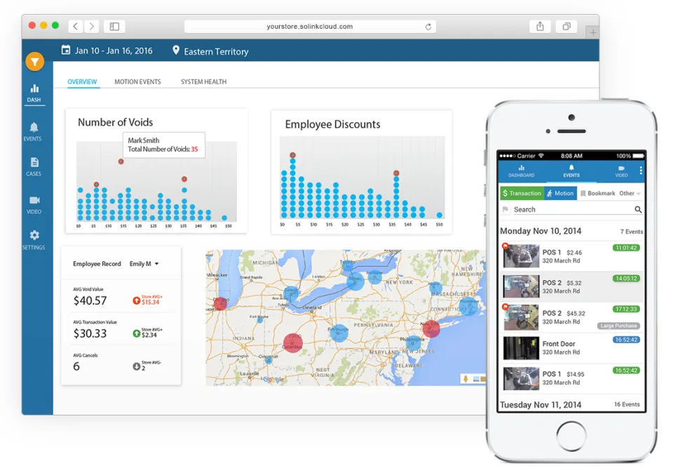 Solink Loss Prevention System — Screenshots 1