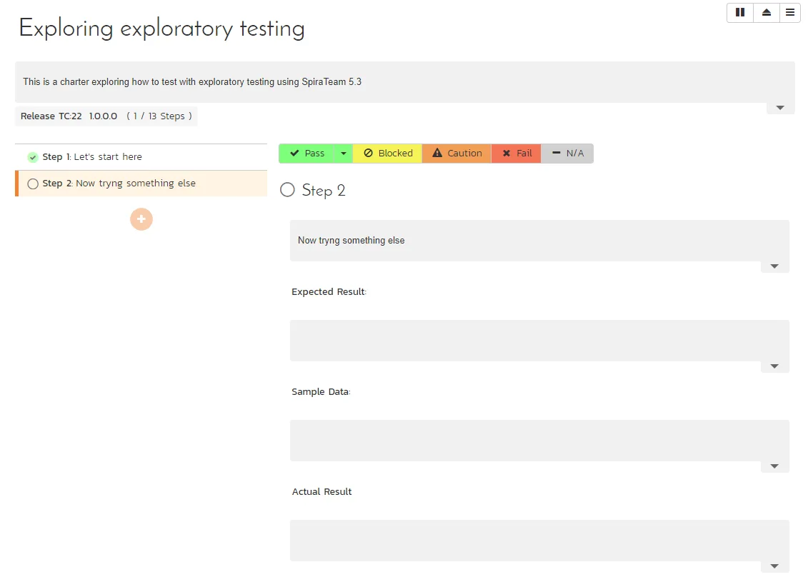 SpiraTest — Screenshots 4
