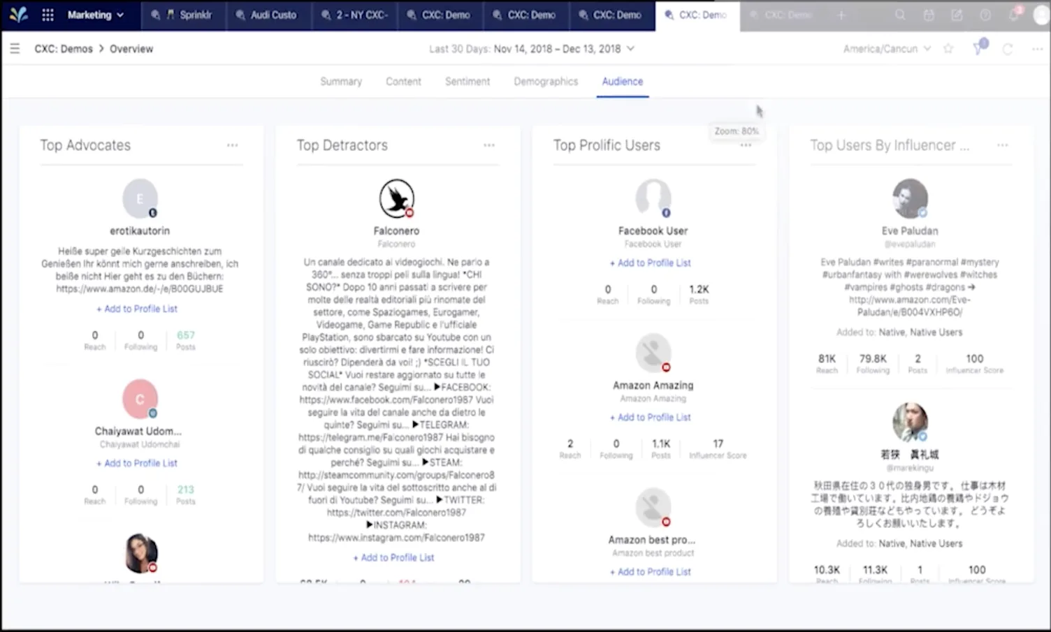 Sprinklr — Screenshots 1