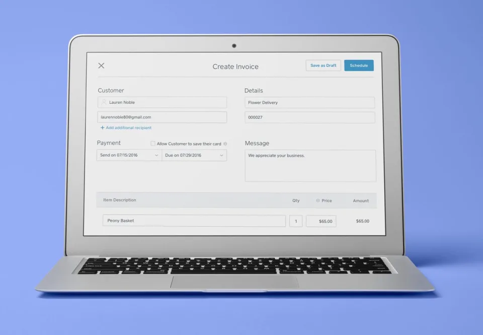 Square Invoices — Screenshots 1
