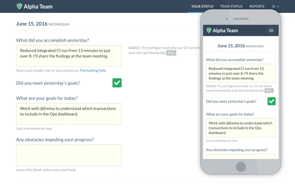 Status Hero — Screenshots 1