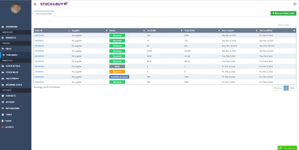 Stock&Buy — Screenshots 4