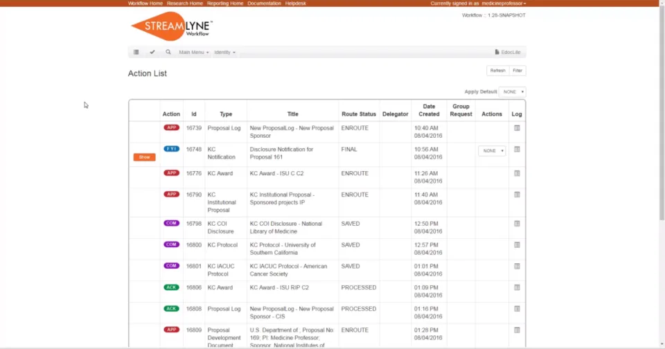 Streamlyne Research — Screenshots 1