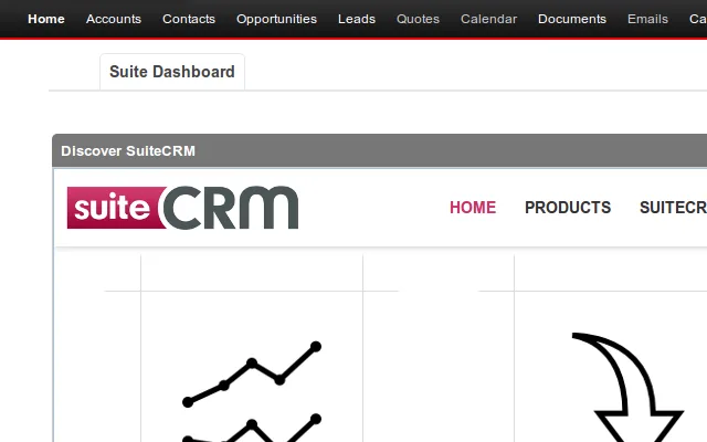 SuiteCRM — Screenshots 1