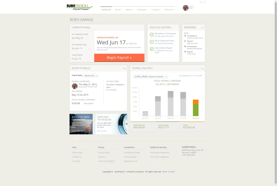 SurePayroll — Screenshots 2