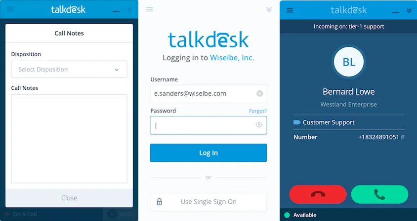 Talkdesk — Screenshots 2