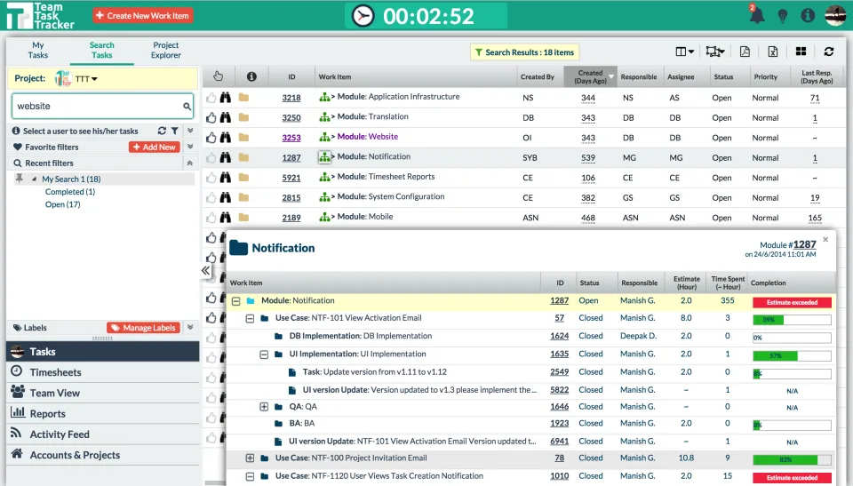 Team Task Tracker — Screenshots 2