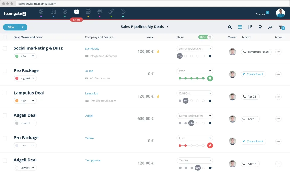 Teamgate — Screenshots 4