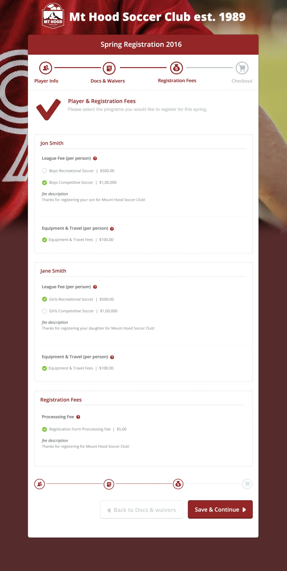 TeamSnap — Screenshots 4