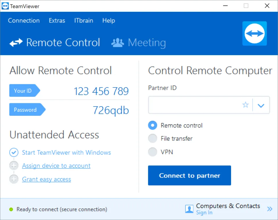 TeamViewer — Screenshots 1
