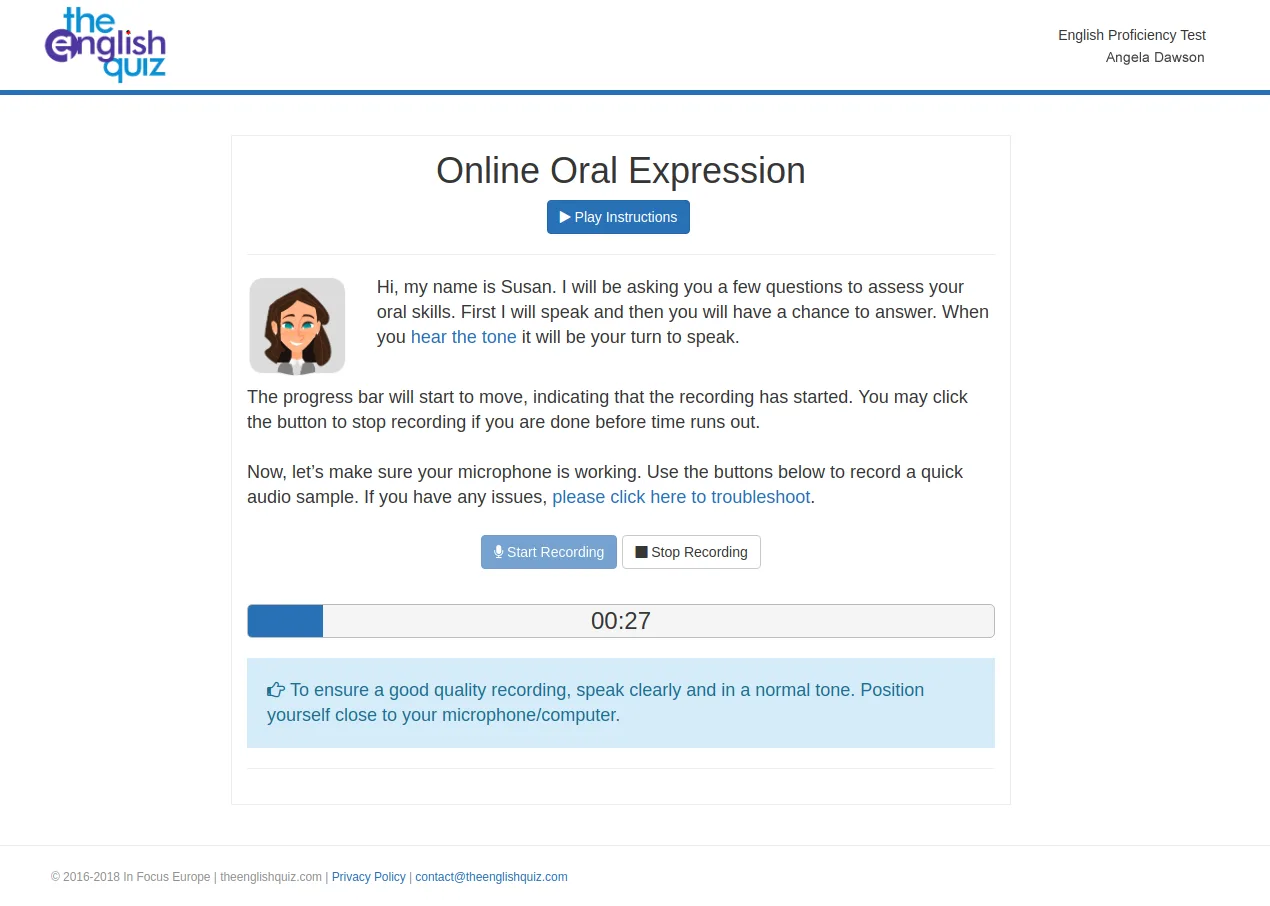 The English Quiz — Screenshots 6