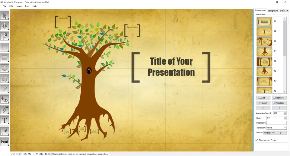Academic Presenter — Screenshots 2