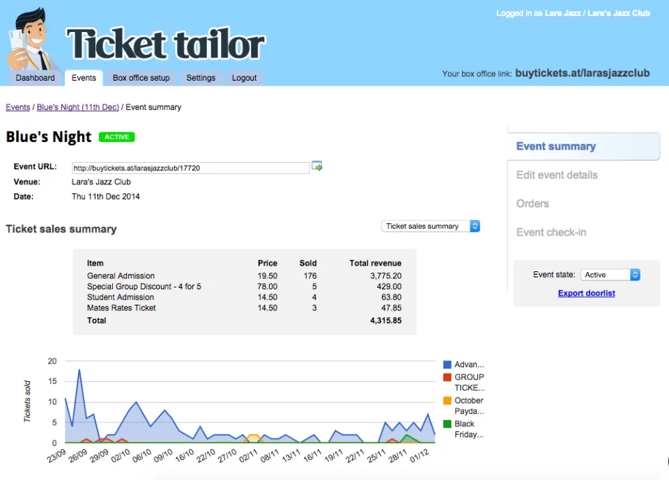 Ticket Tailor — Screenshots 2