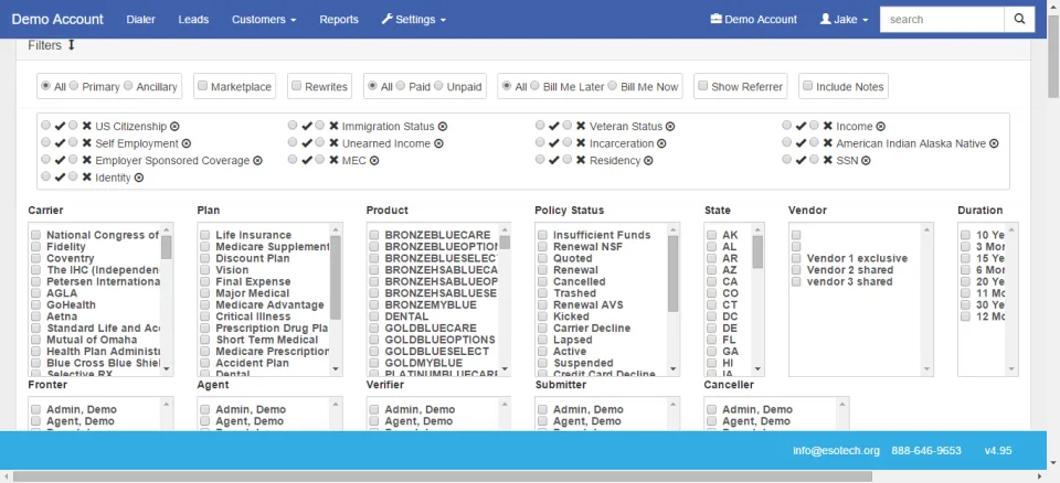 TLD CRM — Screenshots 2