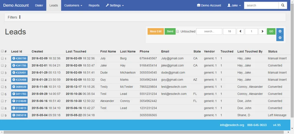 TLD CRM — Screenshots 3