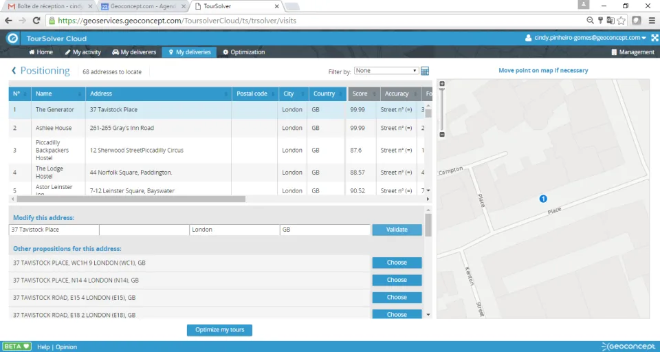 TourSolver — Screenshots 5