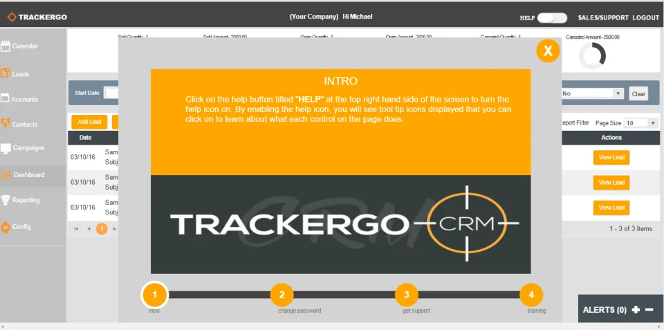 TrackerGO CRM — Screenshots 1