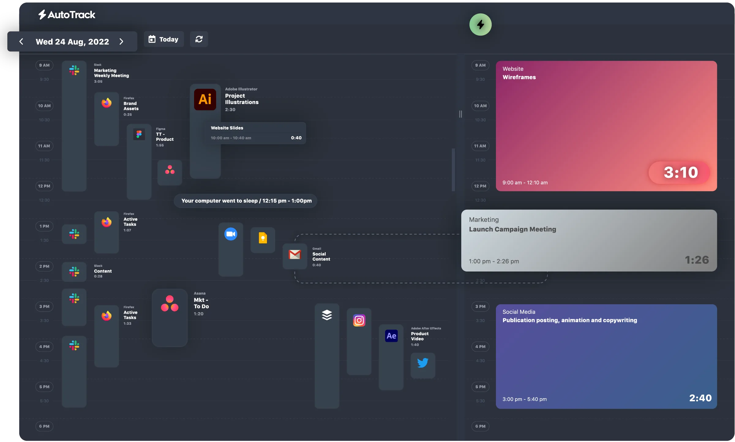 TrackingTime — Screenshots 1