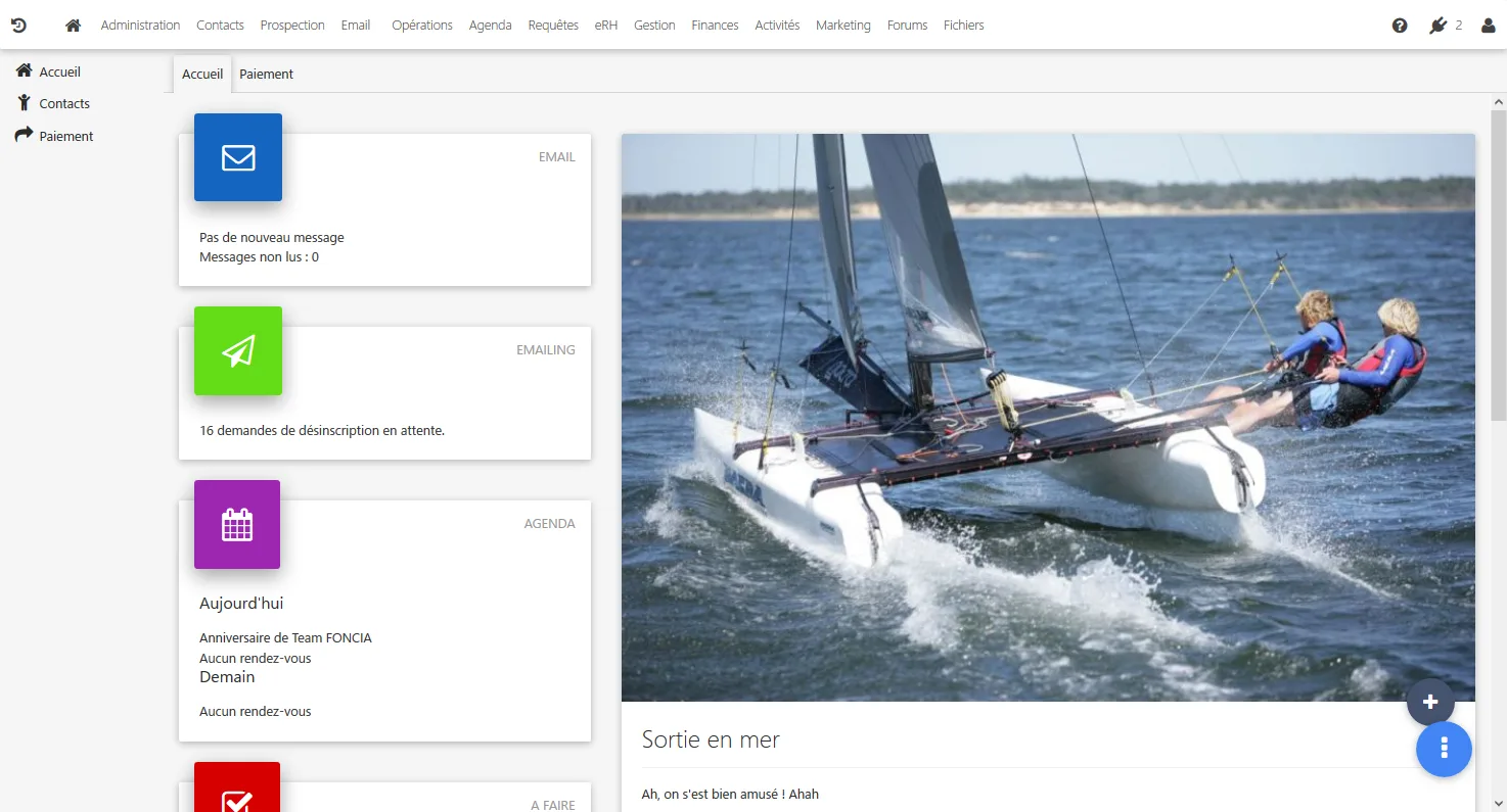 Oryanoo CRM — Captures d'écran 7