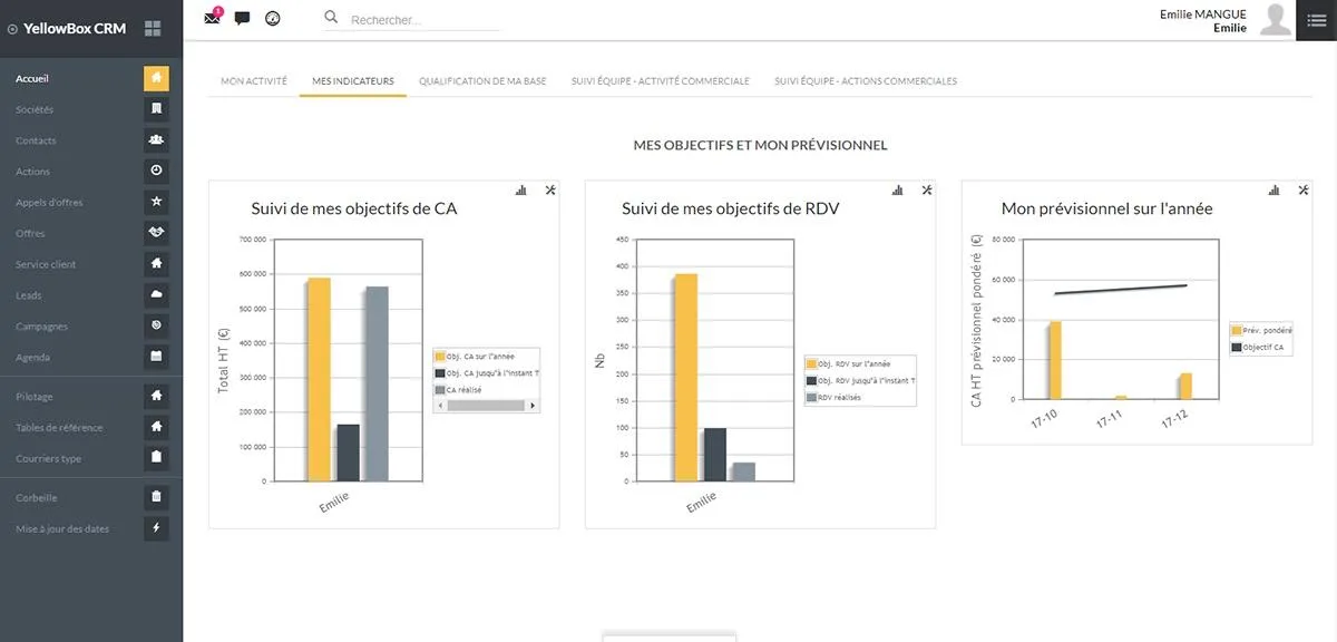 YellowBox CRM — Screenshots 2