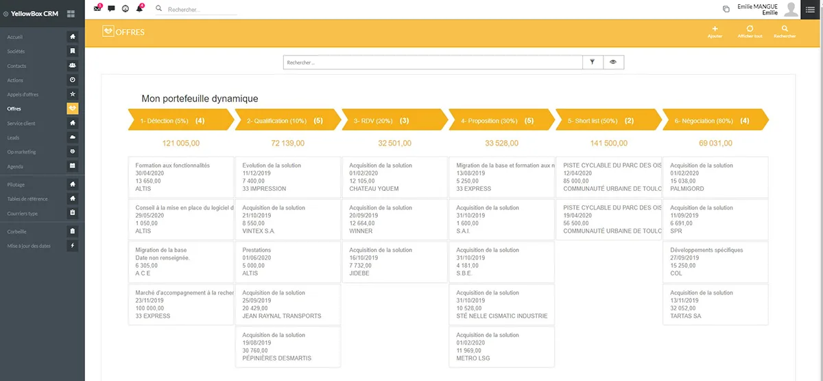 YellowBox CRM — Screenshots 6