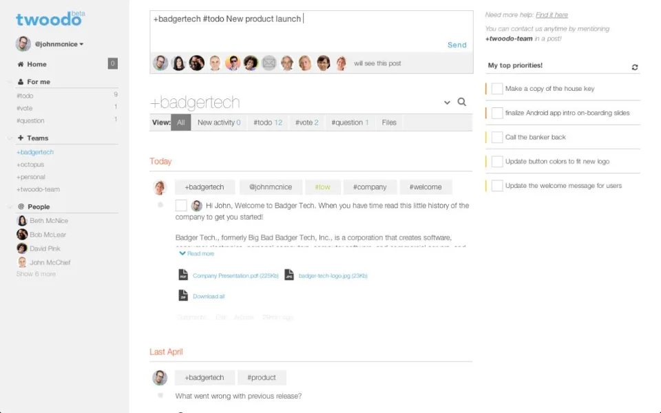 Twoodo — Screenshots 1