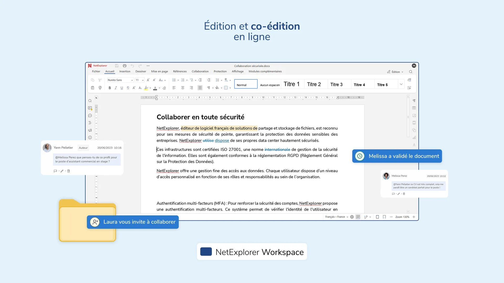 NetExplorer Workspace — Captures d'écran 2