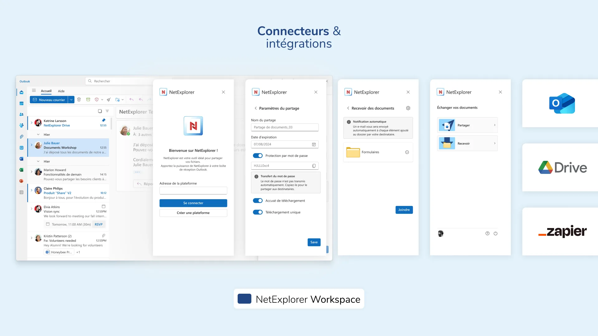 NetExplorer Workspace — Captures d'écran 5