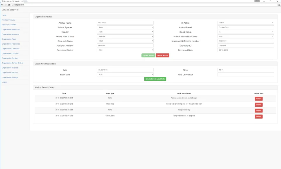 VetGeo — Screenshots 3