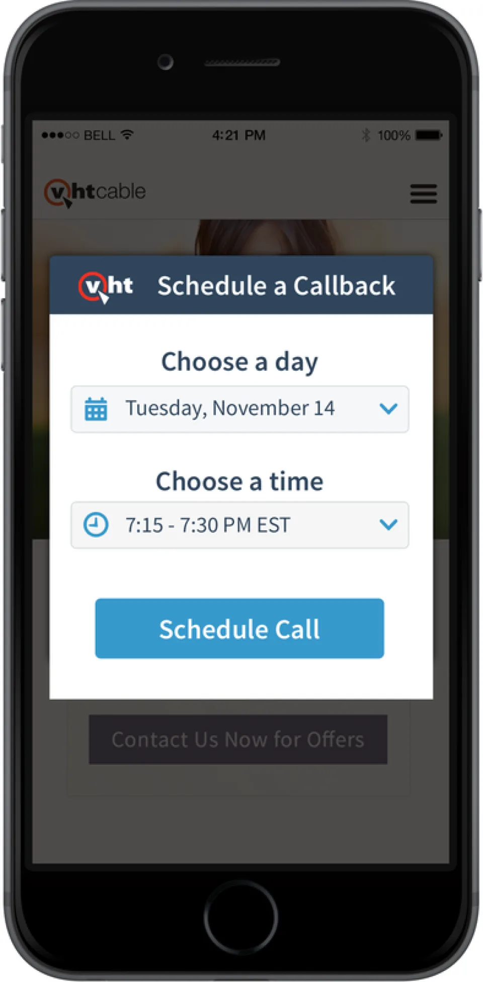 VHT Callback — Screenshots 1