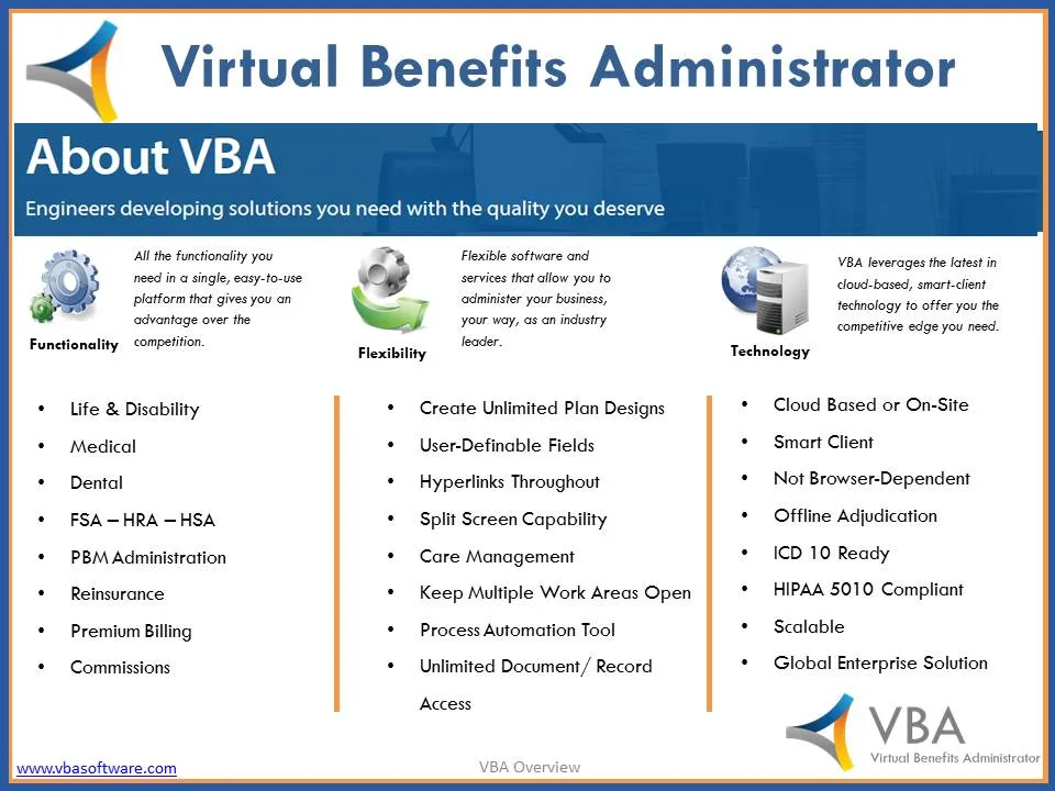Virtual Benefits Administrator — Screenshots 2
