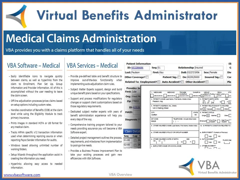 Virtual Benefits Administrator — Screenshots 3