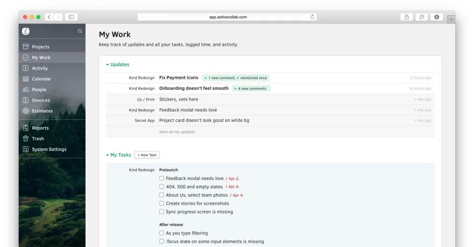 ActiveCollab — Screenshots 3