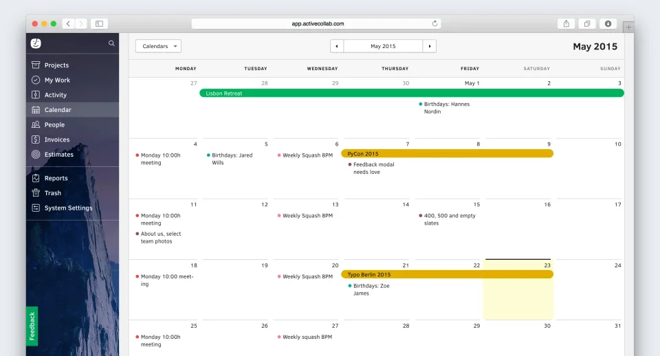 ActiveCollab — Screenshots 5