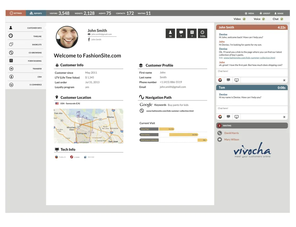 Vivocha — Screenshots 2