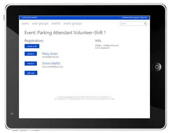 VolunteerHub — Screenshots 1