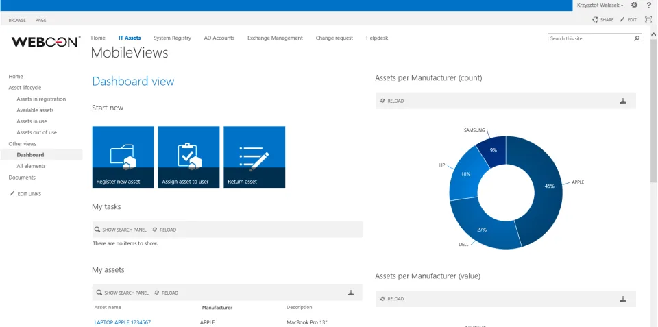 WEBCON Business Process Suite — Screenshots 4