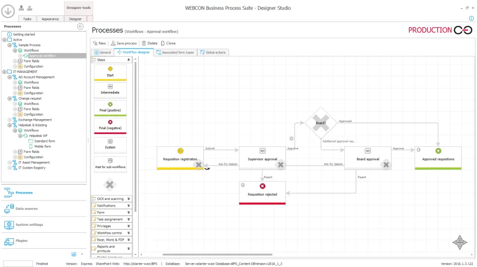 WEBCON Business Process Suite — Screenshots 5