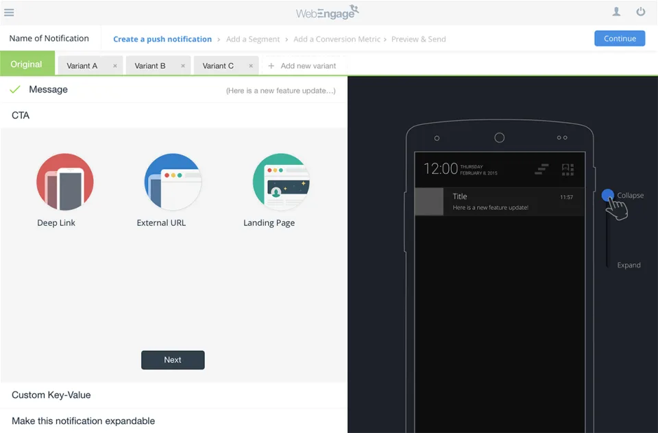 WebEngage — Screenshots 3
