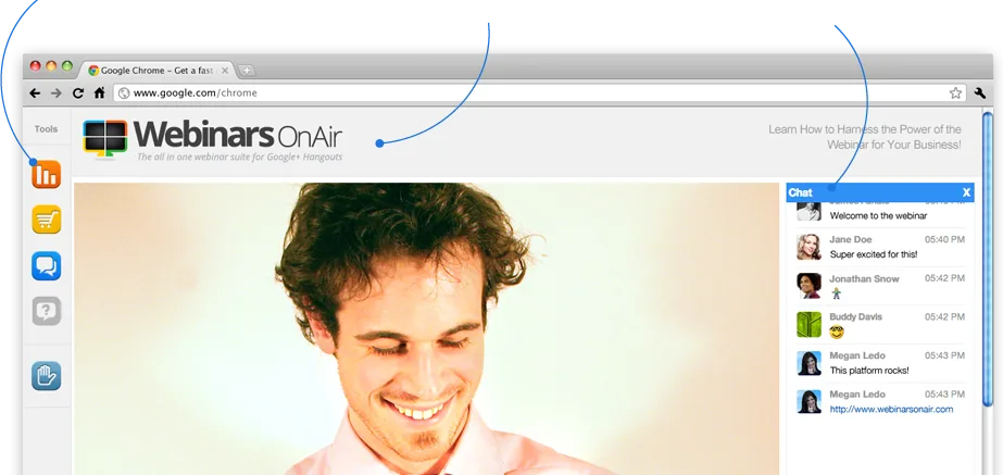 Webinars OnAir — Screenshots 1