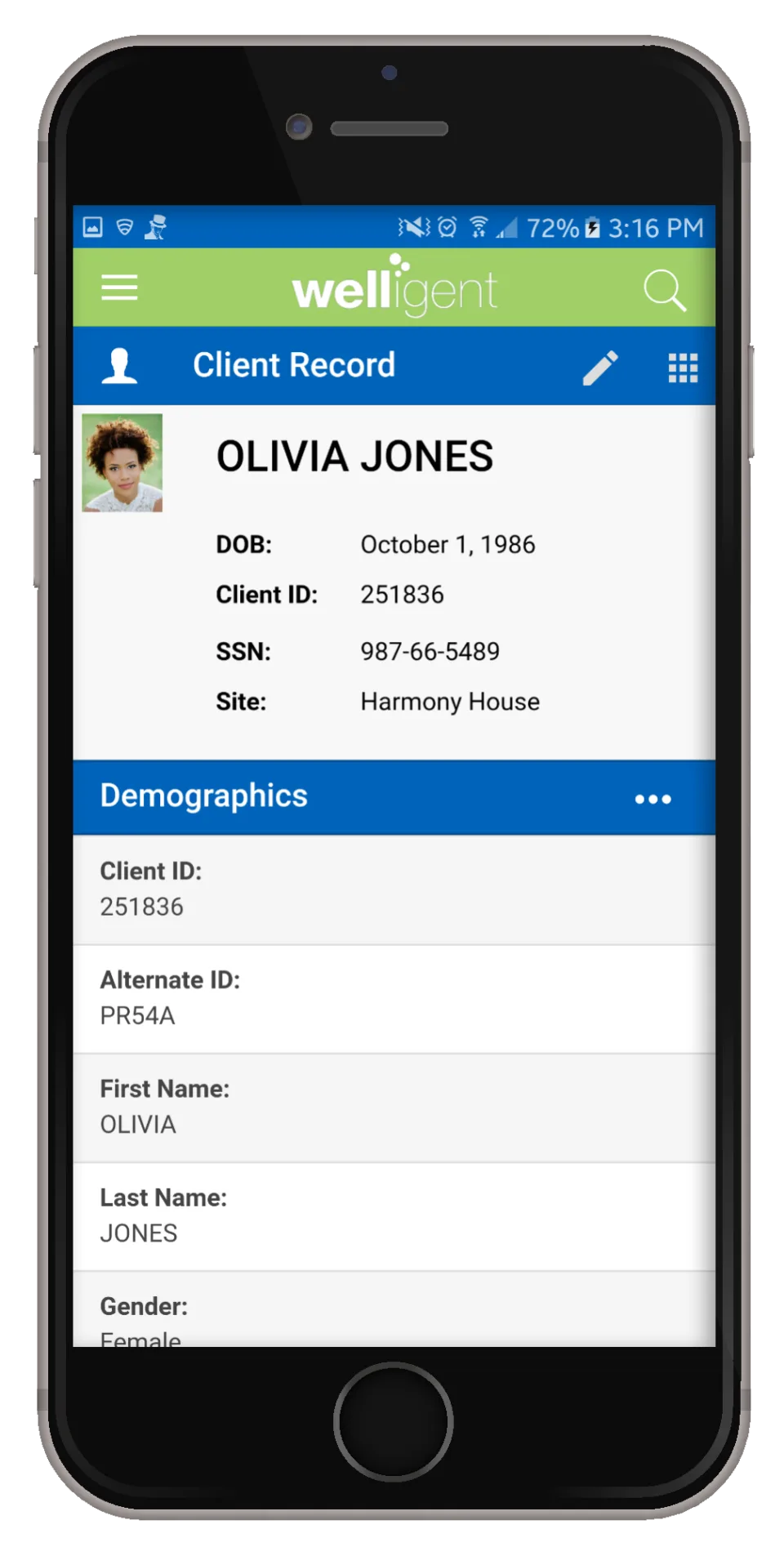 Welligent EHR — Screenshots 3