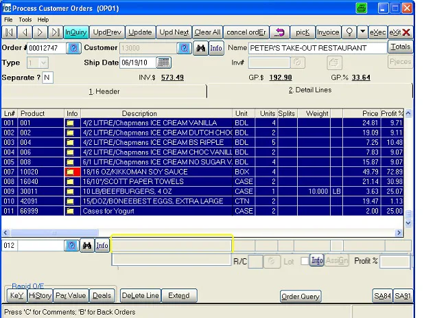 WinFDS — Screenshots 1